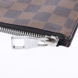 LOUIS VUITTON Louis Vuitton Damier Pochette Joule GM Chapman Brothers Brown N63345 Men's Damier Cambus Clutch Bag AB Rank Used Ginzo