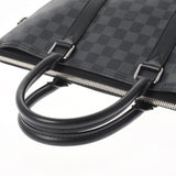 LOUIS VUITTON Louis Vuitton Damier Graphit Anton Tote 2WAY Black/Gray N40000 Men's Damier Graphit Canvas Tote Bag A Rank used Ginzo