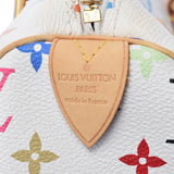 LOUIS VUITTON Louis Vuitton Multicolor Speedy 30 Bron (White) M92643 Ladies Monogram Multicolor Handbag AB Rank Used Ginzo