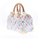 LOUIS VUITTON Louis Vuitton Multicolor Speedy 30 Bron (White) M92643 Ladies Monogram Multicolor Handbag AB Rank Used Ginzo