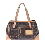 LOUIS VUITTON Louis Vuitton Monogram Revet Brown M40140 Ladies Monogram Canvas Handbag A Rank used Ginzo