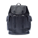 LOUIS VUITTON Louis Vuitton Epi Christopher PM Noir M50159 Men's Epireather Buck Daypack A Rank Used Ginzo