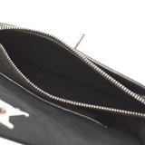 LOUIS VUITTON Louis Vuitton Pochette Rock Me Chain Black Silver Bracket M63471 Ladies Leather Shoulder Bag A Rank used Ginzo