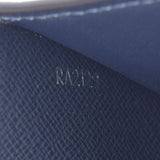 LOUIS VUITTON Louis Vuitton Taiga Portofoyilles NM Blue Marine M62046 Men's Taiga Bi -fold Wallet AB Rank Used Ginzo