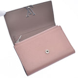 LOUIS VUITTON Louis Vuitton Portofoille Capsine Compact Magnolia M62156 Ladies Leather Trimal Wallet A Rank Used Ginzo