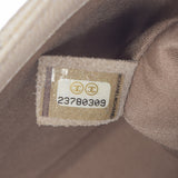 CHANEL Chanel Bicolor Chain White/Beige Silver Bracket Ladies Caviar Skin Shoulder Bag A Rank used Ginzo