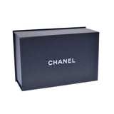 CHANEL Chanel Bicolor Chain White/Beige Silver Bracket Ladies Caviar Skin Shoulder Bag A Rank used Ginzo