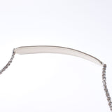 CHANEL Chanel Bicolor Chain White/Beige Silver Bracket Ladies Caviar Skin Shoulder Bag A Rank used Ginzo