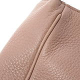 GUCCI Gucci Bamboo 2WAY Pink Beige Gold Gold Bracket 368823 Ladies Calf Handbag B Rank used Ginzo