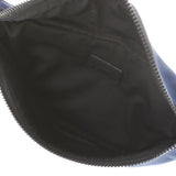 Christian DIOR Christian Dior KAWS Collaboration Bee Motif Body Bag Blue Men's Nylon Leather Waist Bag A Rank Used Ginzo