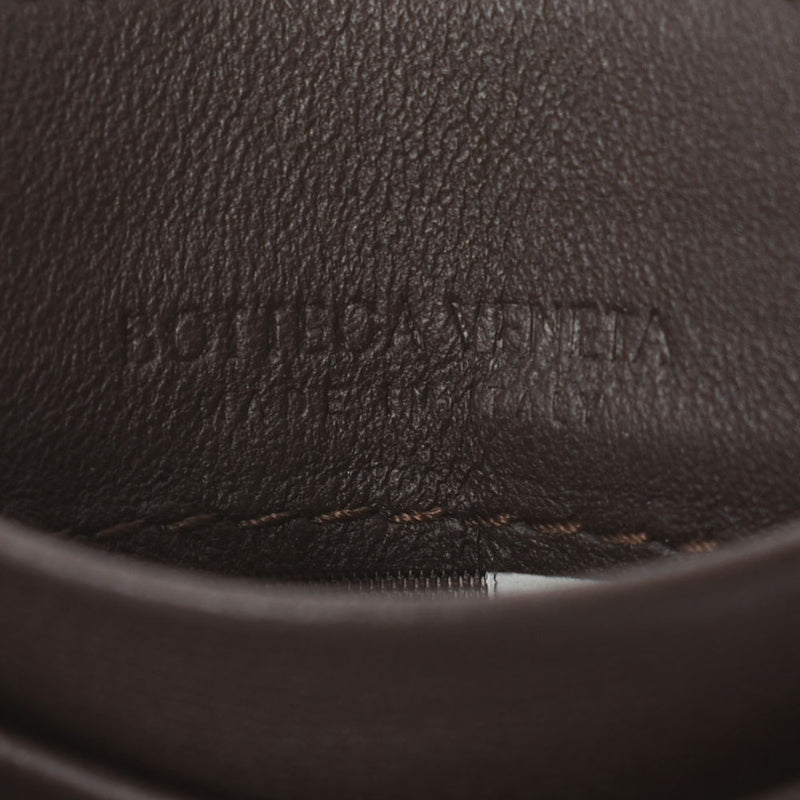 BOTTEGAVENETA ボッテガヴェネタ カードケース 162150 茶 P011308140 ユニセックス レザー パスケース Aランク 中古 銀蔵