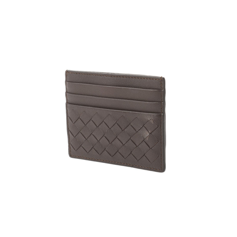 BOTTEGAVENETA ボッテガヴェネタ カードケース 162150 茶 P011308140 ユニセックス レザー パスケース Aランク 中古 銀蔵