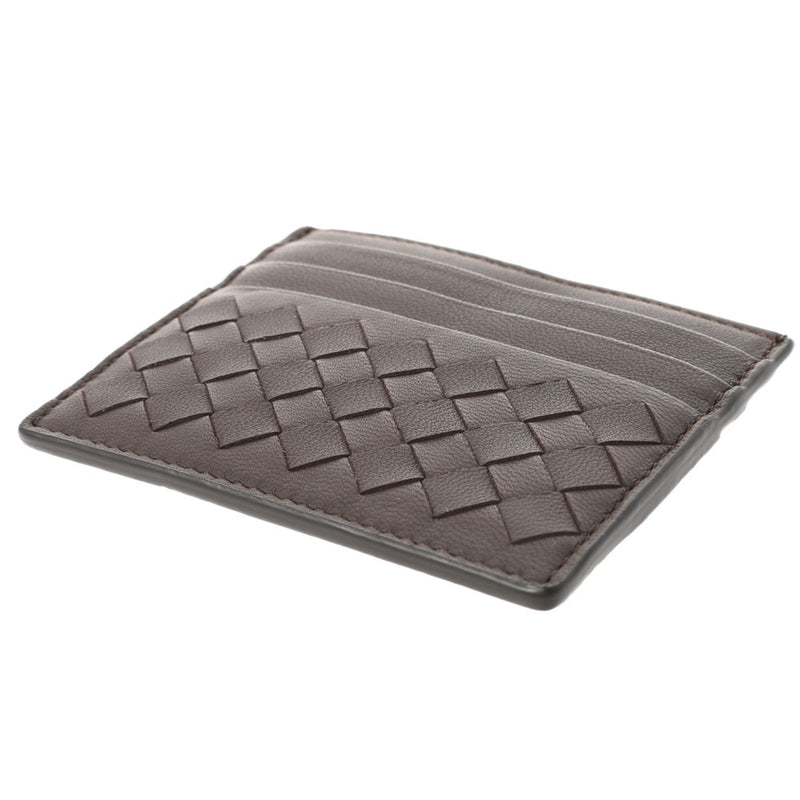 BOTTEGAVENETA ボッテガヴェネタ カードケース 162150 茶 P011308140 ユニセックス レザー パスケース Aランク 中古 銀蔵