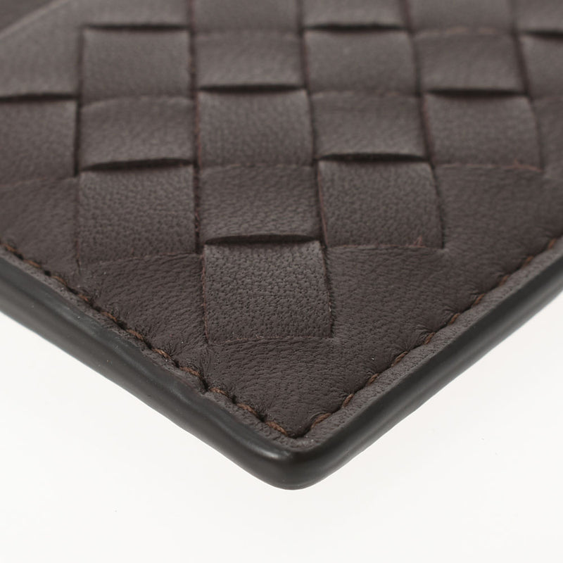 BOTTEGAVENETA ボッテガヴェネタ カードケース 162150 茶 P011308140 ユニセックス レザー パスケース Aランク 中古 銀蔵