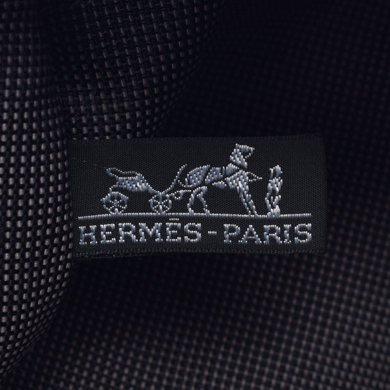 HERMES エルメス エールライン TGM グレー ユニセックス キャンバス トートバッグ ABランク 中古 銀蔵