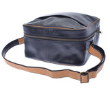 HERMES Hermes Victoria Black Gold Bracket ○ H -engraved (around 1978) Unisex Fealer Shoulder Bag AB Rank Used Ginzo