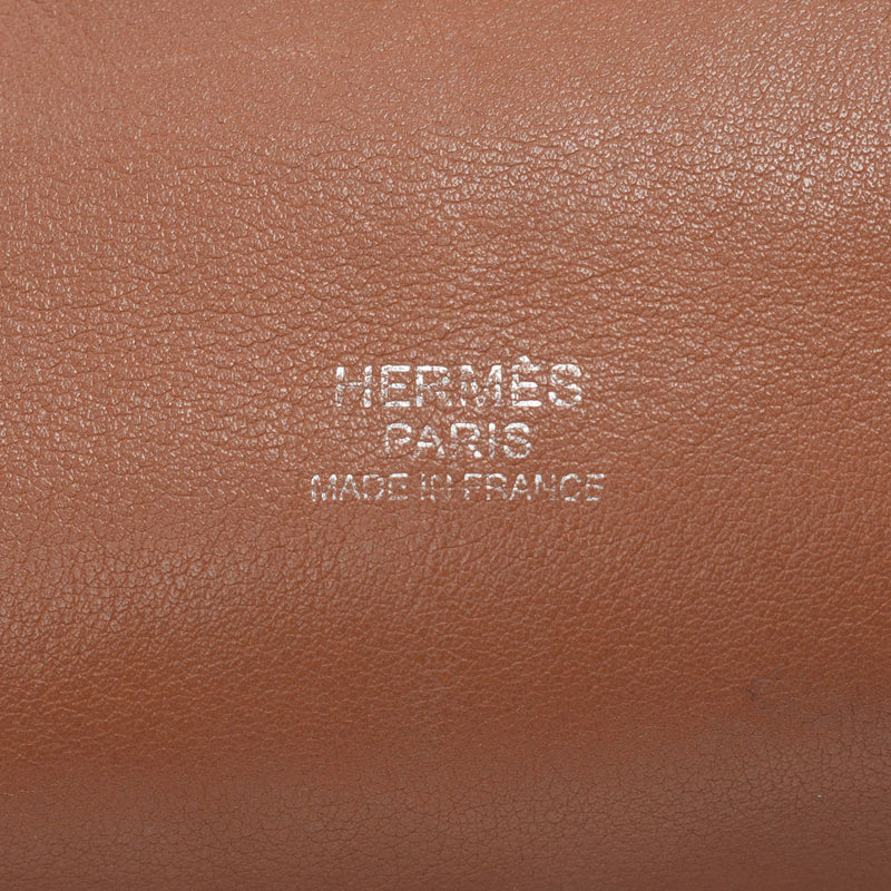 HERMES エルメス ツールボックス26 2WAY ゴールド パラジウム金具 □P刻印(2012年頃) レディース ヴォースイフト ハンドバッグ ABランク 中古 銀蔵