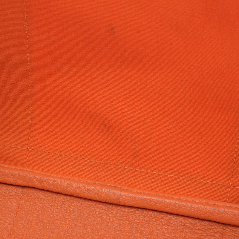 爱马仕爱马仕花园派对pm橙色□Q -graved（2013年左右）男女通用的官员手提包二手Ginzo