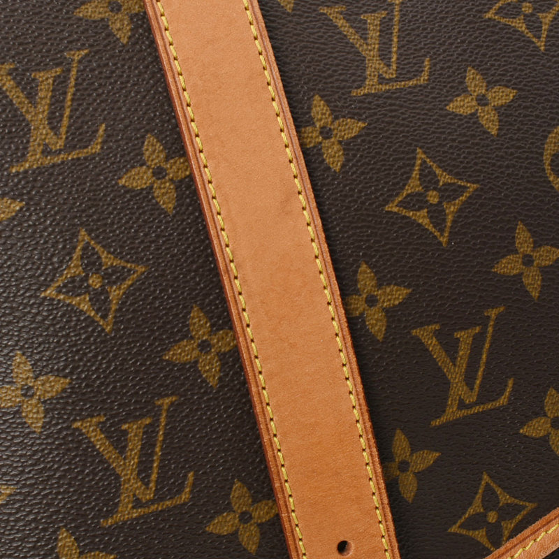 路易威顿路易·维顿（Louis Vuitton）路易威登（Louis Vuitton）会标符号35棕色M42254男女通用会标帆布肩带B等级二手Ginzo