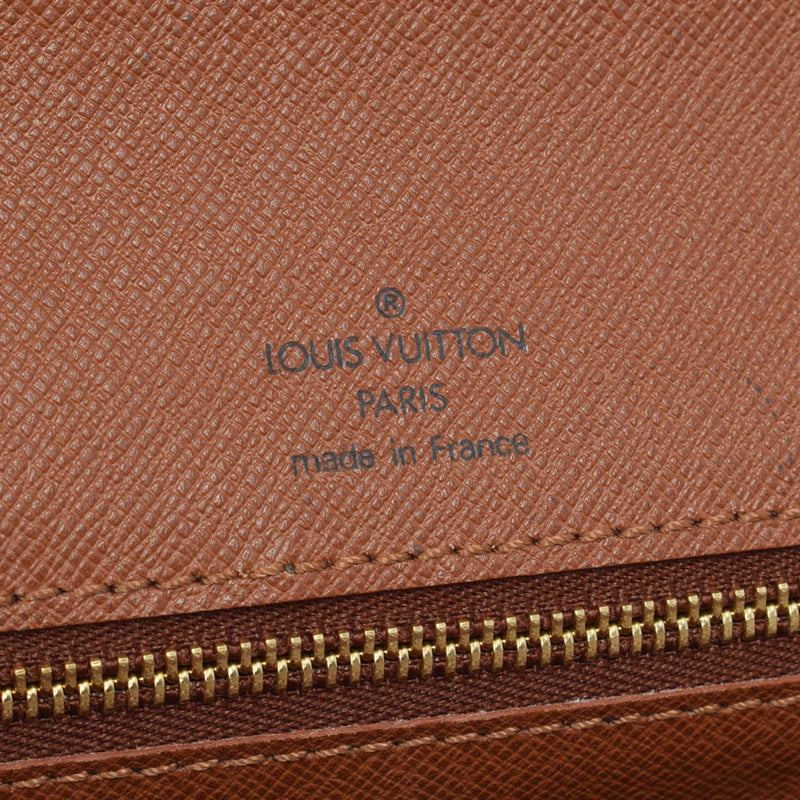 LOUIS VUITTON Louis Vuitton Monogram Monseau 2WAY Bag Brown M51185 Unisex Monograph Business Bag AB Rank Used Ginzo