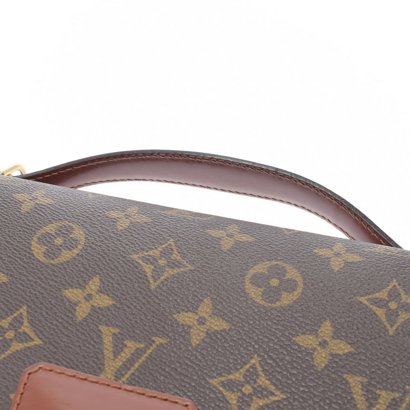 路易威顿路易斯·维顿（Louis Vuitton）Monogram Monogry 2way Bag Brown M51185 M51185 Munise Tobsobles Babsbone Bag Business Bag AB级使用Ginzo
