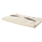 gucci gucci印刷白色500984男女通用的离合器袋ab rank used ginzo