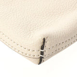 gucci gucci印刷白色500984男女通用的离合器袋ab rank used ginzo