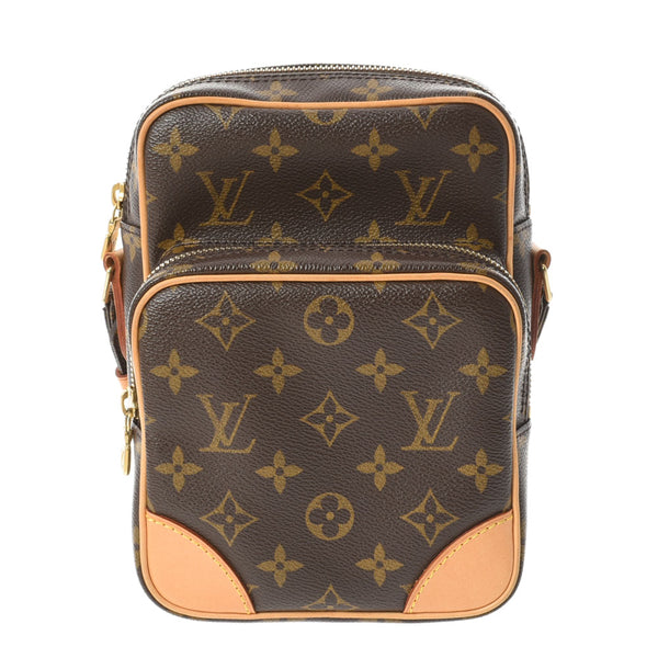 LOUIS VUITTON Louis Vuitton Monogram Amazon Brown M45236 Unisex Monogram Canvas Shoulder Bag AB Rank Used Ginzo