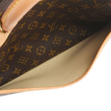 LOUIS VUITTON Louis Vuitton Monogram Dorville Brown M47270 Unisex Monogram Canvas Handbag AB Rank Used Ginzo