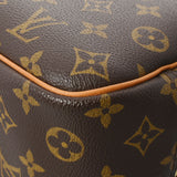 LOUIS VUITTON ルイヴィトン モノグラム ドーヴィル ブラウン M47270 ユニセックス モノグラムキャンバス ハンドバッグ ABランク 中古 銀蔵