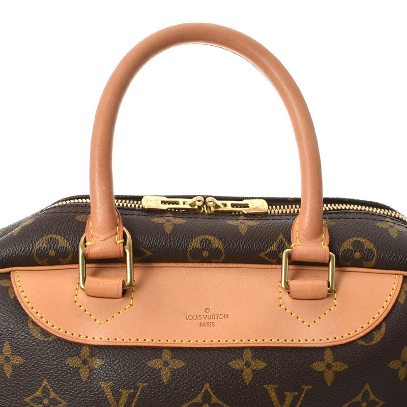 LOUIS VUITTON Louis Vuitton Monogram Dorville Brown M47270 Unisex Monogram Canvas Handbag AB Rank Used Ginzo