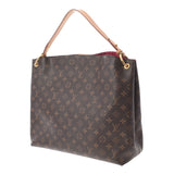 LOUIS VUITTON Louis Vuitton Monogram Grace Full MM Pivowanne M43703 Ladies Monogram Canvas Shoulder Bag AB Rank Used Ginzo