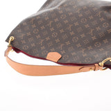 LOUIS VUITTON Louis Vuitton Monogram Grace Full MM Pivowanne M43703 Ladies Monogram Canvas Shoulder Bag AB Rank Used Ginzo