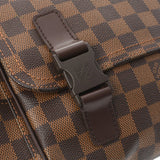 路易威顿路易·维顿（Louis Vuitton）Damier记者Melville Brown N51126 Damier Canbus Canbus Chare Bag Ab AB级使用Ginzo