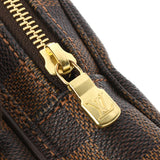 路易威顿路易·维顿（Louis Vuitton）Damier记者Melville Brown N51126 Damier Canbus Canbus Chare Bag Ab AB级使用Ginzo