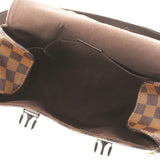 路易威顿路易·维顿（Louis Vuitton）Damier记者Melville Brown N51126 Damier Canbus Canbus Chare Bag Ab AB级使用Ginzo