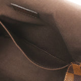 路易威顿路易·维顿（Louis Vuitton）Damier记者Melville Brown N51126 Damier Canbus Canbus Chare Bag Ab AB级使用Ginzo
