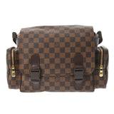 路易威顿路易·维顿（Louis Vuitton）Damier记者Melville Brown N51126 Damier Canbus Canbus Chare Bag Ab AB级使用Ginzo