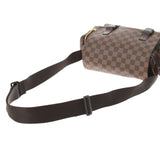 路易威顿路易·维顿（Louis Vuitton）Damier记者Melville Brown N51126 Damier Canbus Canbus Chare Bag Ab AB级使用Ginzo