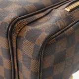 路易威顿路易·维顿（Louis Vuitton）Damier记者Melville Brown N51126 Damier Canbus Canbus Chare Bag Ab AB级使用Ginzo