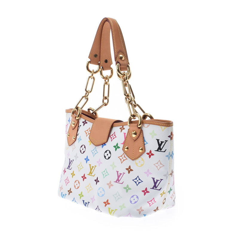 Louis Vuitton, Bags, Louis Vuitton Annie Pm White Multicolor Bag