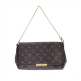 LOUIS VUITTON ルイヴィトン モノグラム フェイボリットMM ブラウン M40718 レディース モノグラムキャンバス ショルダーバッグ ABランク 中古 銀蔵