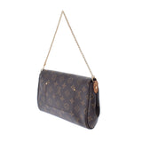 LOUIS VUITTON ルイヴィトン モノグラム フェイボリットMM ブラウン M40718 レディース モノグラムキャンバス ショルダーバッグ ABランク 中古 銀蔵