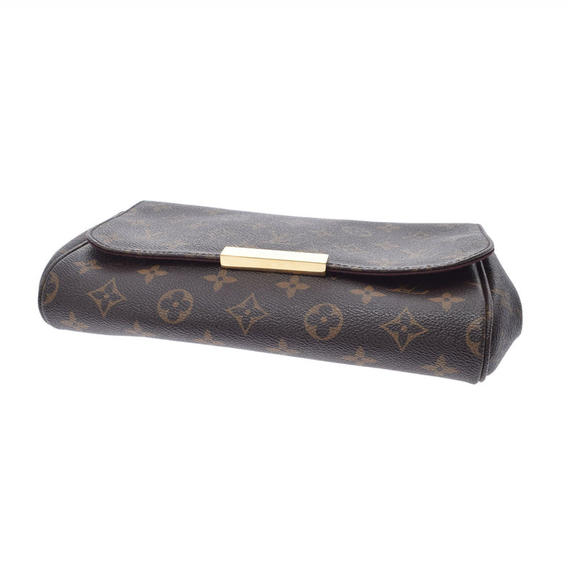 LOUIS VUITTON ルイヴィトン モノグラム フェイボリットMM ブラウン M40718 レディース モノグラムキャンバス ショルダーバッグ ABランク 中古 銀蔵