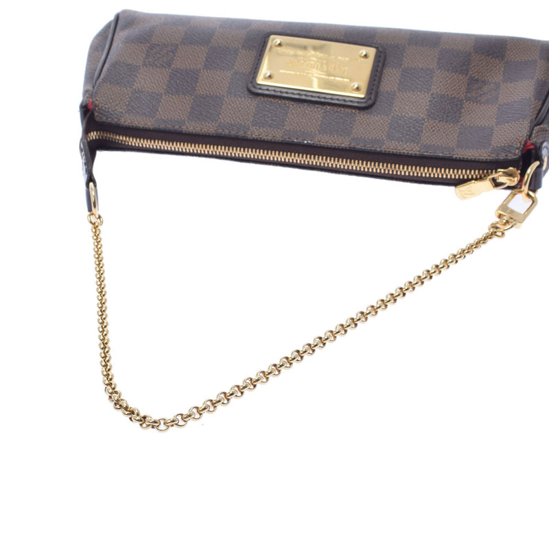 LOUIS VUITTON ルイヴィトン ダミエ エヴァ 2WAYバッグ ブラウン N55213 レディース ショルダーバッグ ABランク 中古 銀蔵