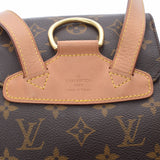 LOUIS VUITTON Louis Vuitton Monogram Monsri MM Brown M51136 Unisex Monogram Canvas backpack AB Rank Used Ginzo