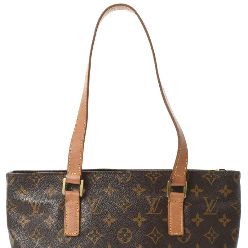 路易威顿路易·维顿（Louis Vuitton）路易·威登（Louis Vuitton）会标卡瓦钢琴棕色M51148男女通用会标帆布手提袋B等级二手Ginzo