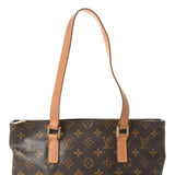 路易威顿路易·维顿（Louis Vuitton）路易·威登（Louis Vuitton）会标卡瓦钢琴棕色M51148男女通用会标帆布手提袋B等级二手Ginzo