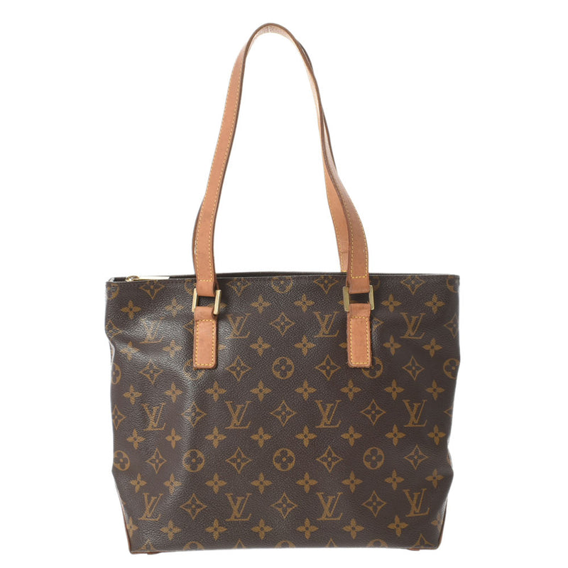 LOUIS VUITTON ルイヴィトン モノグラム カバピアノ ブラウン M51148 ユニセックス モノグラムキャンバス トートバッグ Bランク 中古 銀蔵