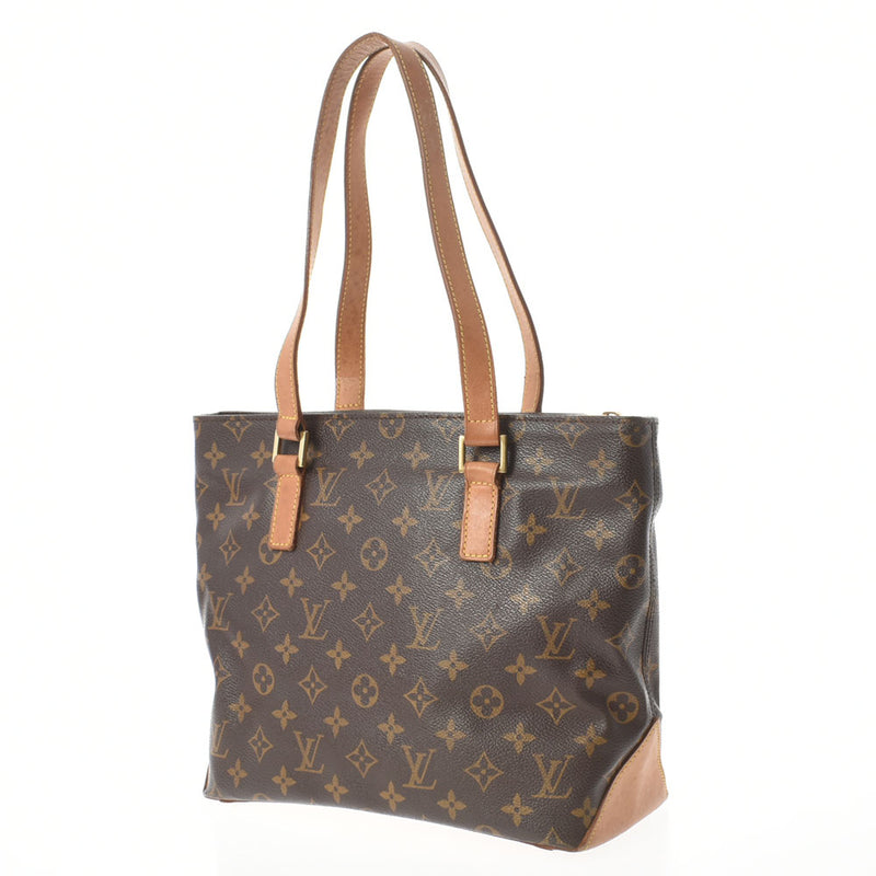 路易威顿路易·维顿（Louis Vuitton）路易·威登（Louis Vuitton）会标卡瓦钢琴棕色M51148男女通用会标帆布手提袋B等级二手Ginzo